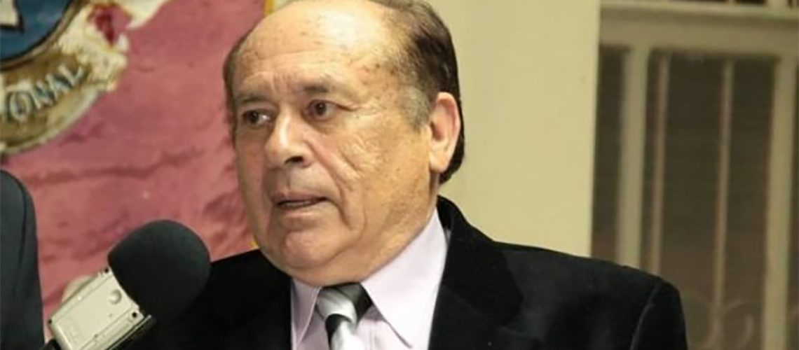 Ex-governador Henrique Córdova, faleceu aos 82 anos