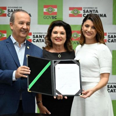 Catiane Seif é a nova Secretária de Estado do Turismo de SC/Foto: Eduardo Valente/ Governo SC