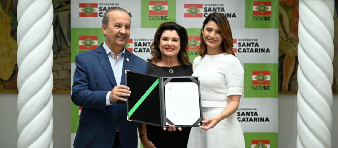 Catiane Seif é a nova Secretária de Estado do Turismo de SC/Foto: Eduardo Valente/ Governo SC