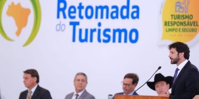 Cerimônia no Palácio do Planalto marcou lançamento da aliança nacional Retomada do Turismo/Foto: Roberto Castro/Mtur