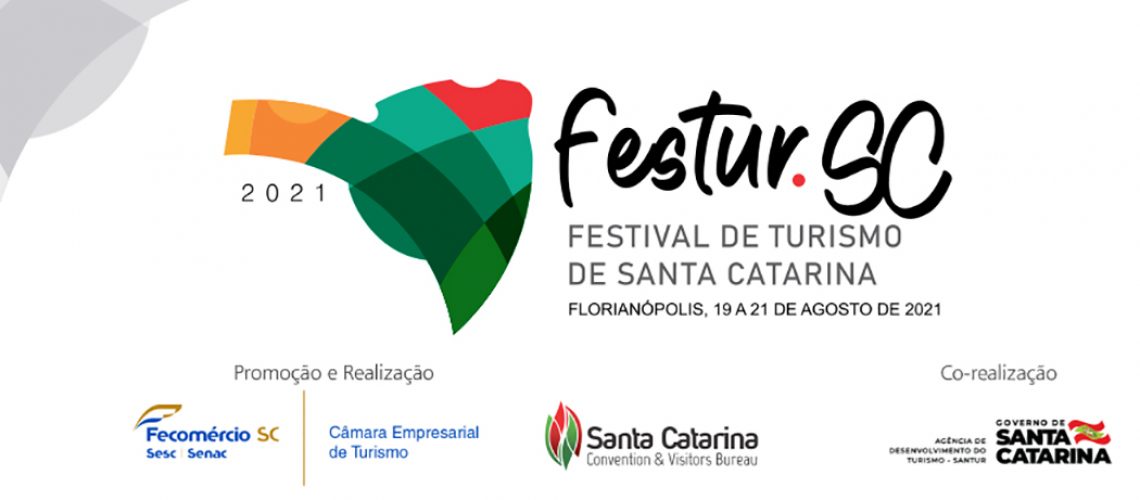 Primeira edição do Festur SC- Festival de Turismo de Santa Catarina ficará para o segundo semestre de 2022