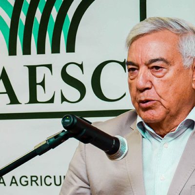 Faesc quer reduzir a de a dependência externa de fertilizantes segundo o Presidente da Entidade, José Zeferino Pedrozo