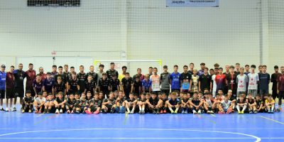 Seletiva das categorias de base do Joaçaba Futsal reúne mais de 350 atletas