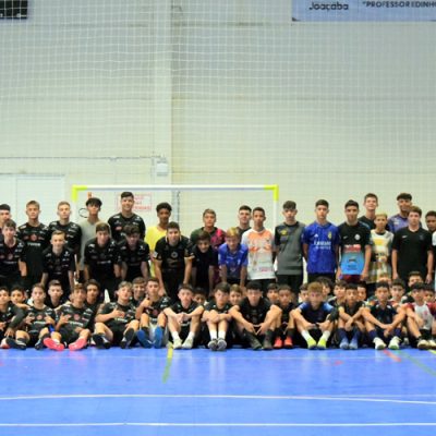 Seletiva das categorias de base do Joaçaba Futsal reúne mais de 350 atletas