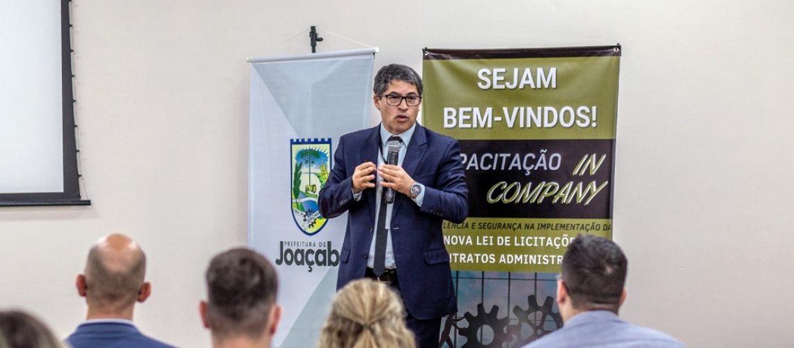 Município de Joaçaba se prepara para a nova Lei de Licitações que entra em vigor em abril