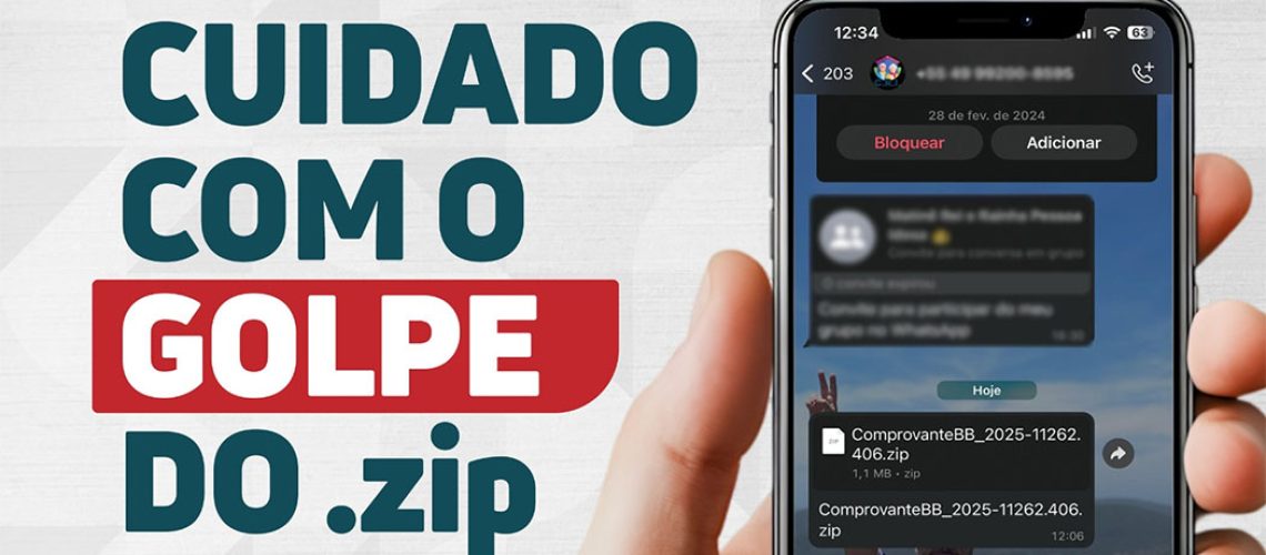 Prefeitura de Joaçaba alerta sobre golpe envolvendo arquivos no WhatsApp