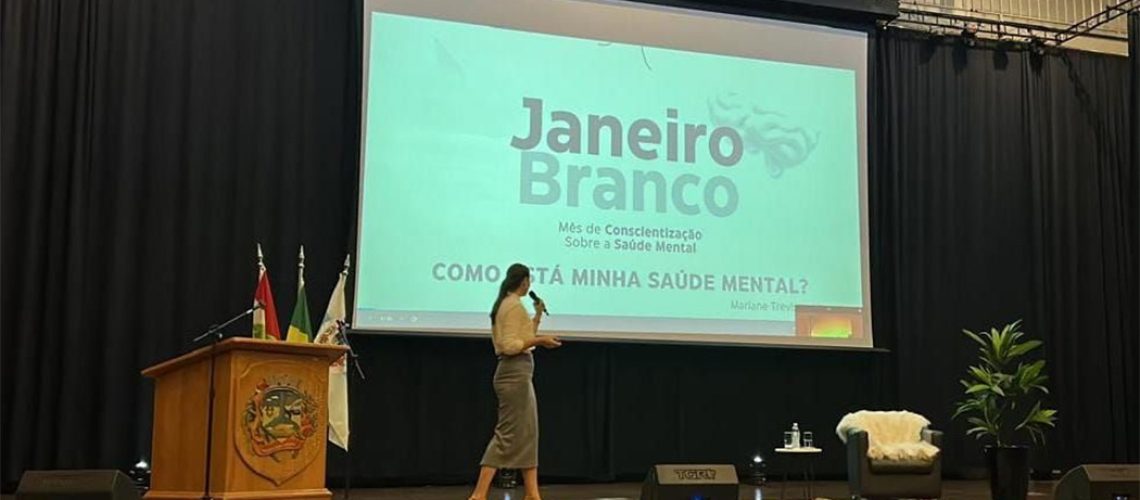 Janeiro Branco: palestra reforça cuidado com a saúde mental