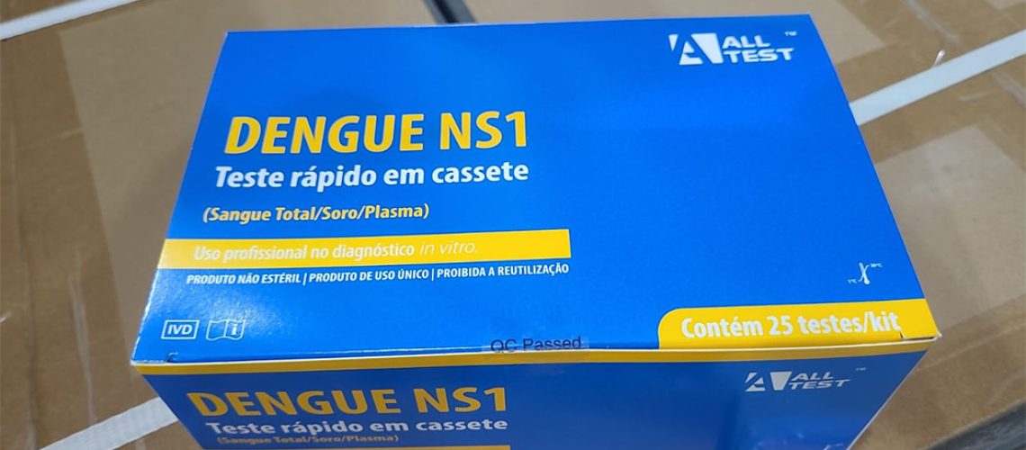 Secretaria de Estado da Saúde distribui testes rápidos para diagnóstico da dengue em SC